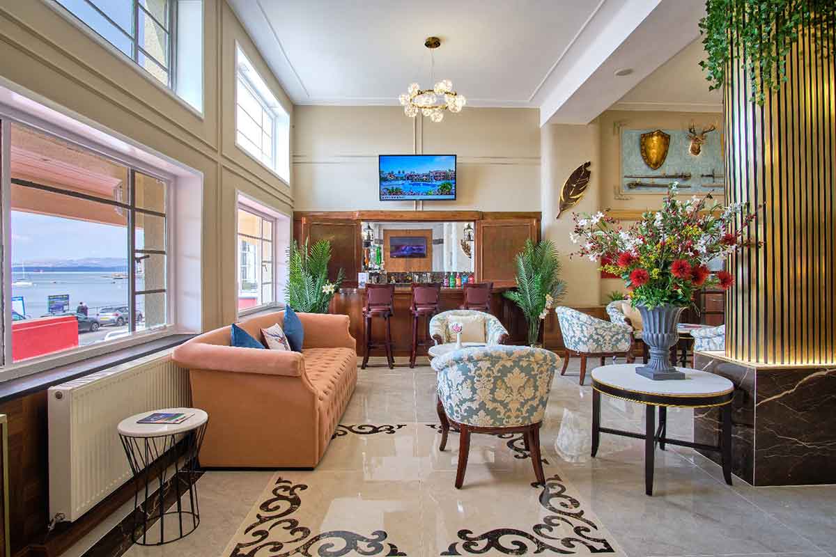 Refurbishment in Oban, Scotland