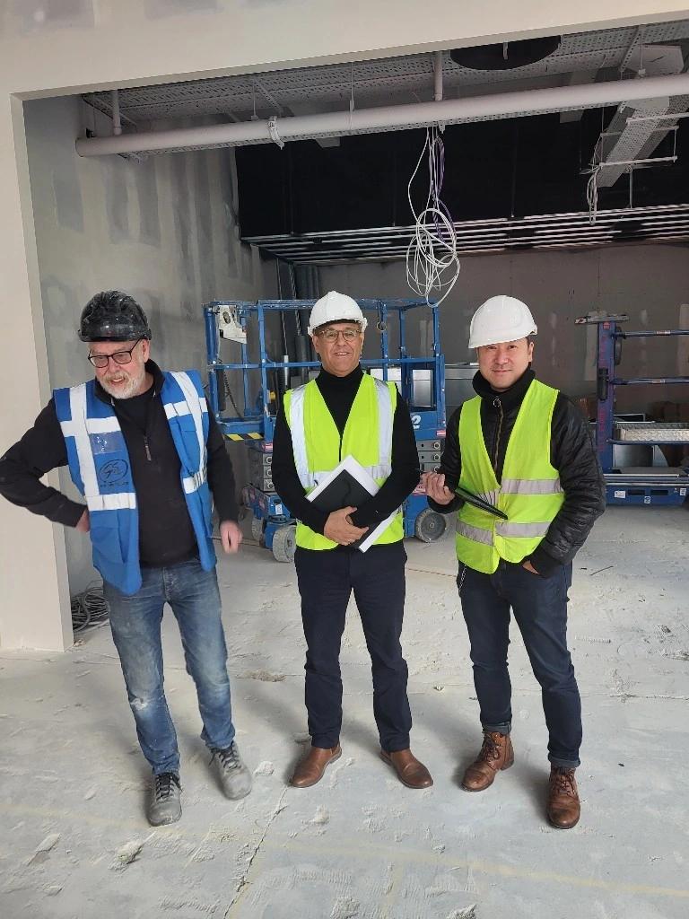 At a Construction Site